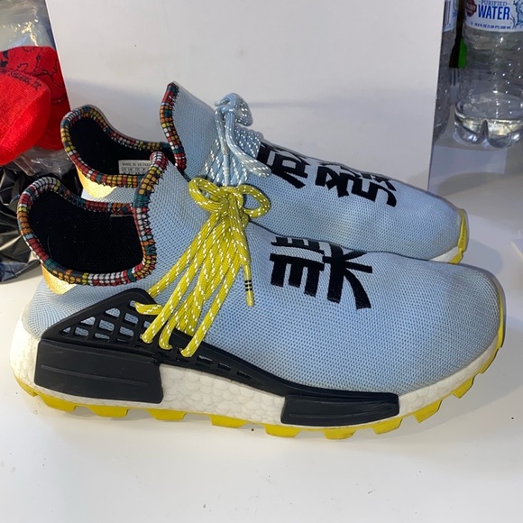 ADIDAS NMD HU PHARRELL INSPIRATION PACK CLEAR SKY - Picture 4 of 10